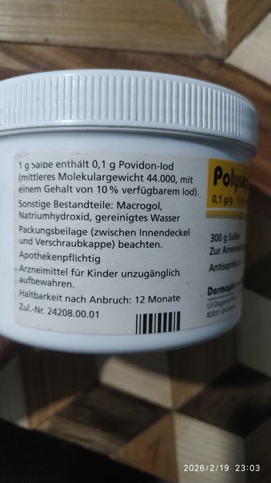 salbe Polysept Povidon-iod