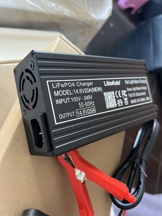 Якісна Зарядка видає 20а для liFePo4 Акб зарядний пристрій LiitoKala