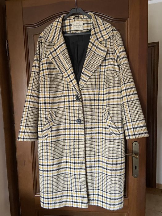Plaszcz damski w kratkę Outerwear
