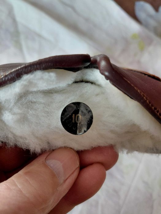 Рукавиці шкіряні зимові