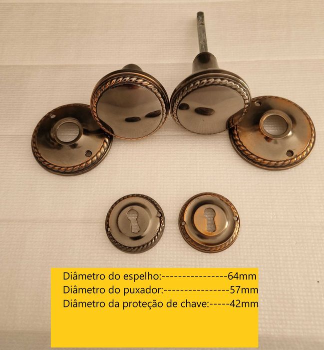 Puxadores de porta – maçanetas antigos – vintage