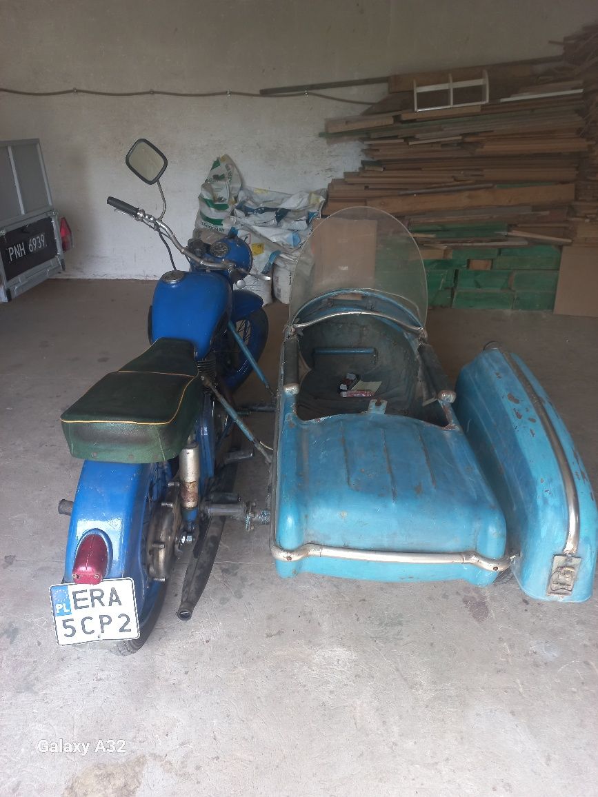 Sprzedam IZA 350 wraz z wózkiem bocznym Radomsko • OLX.pl