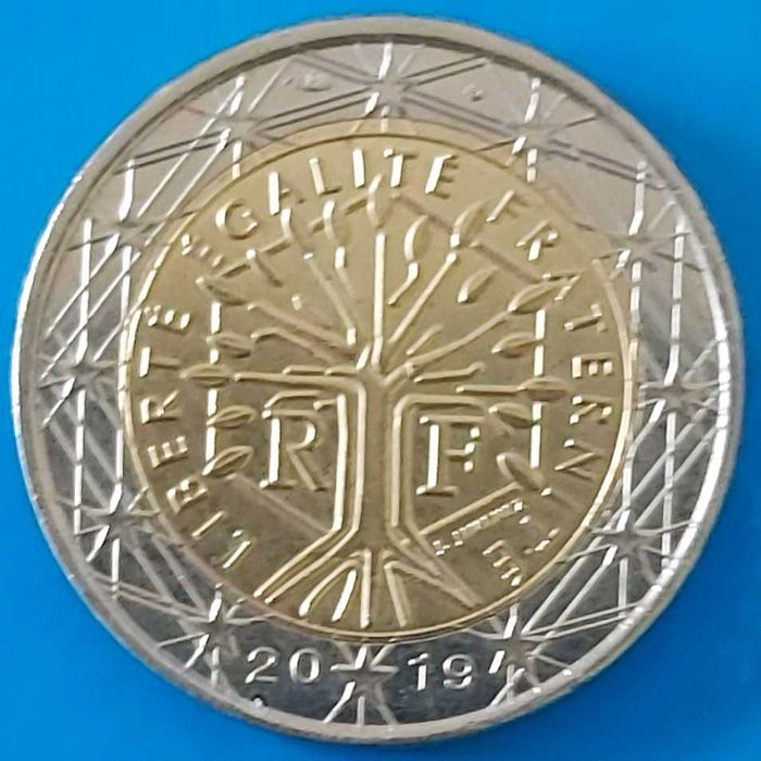 2 Euros de 2019 de França