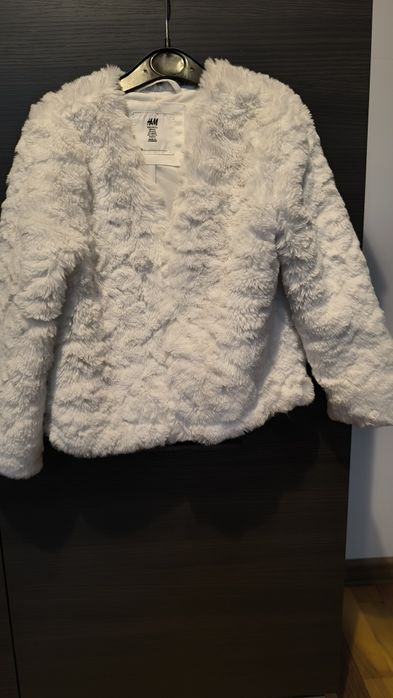 Kurteczka/ marynarka puszysta H&M 110/116