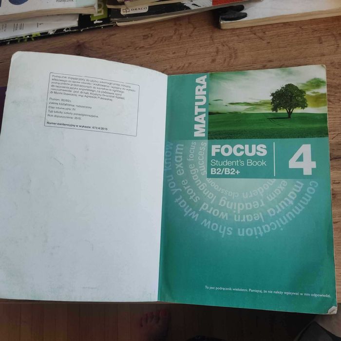 Focus 4. B2/B2+. Student's book.