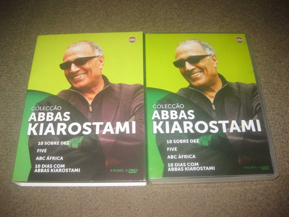 Colecção com 4 Filmes em DVD de Abbas Kiarostami, com Box Arquivadora!