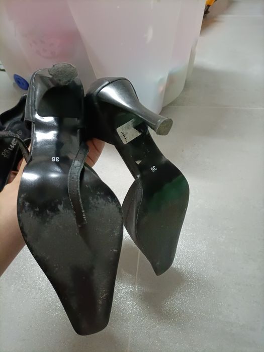 Skórzane buty r. 36