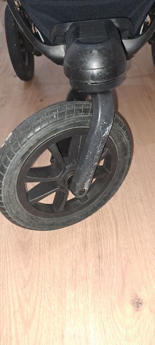 Trio Chicco Active 3–Carrinho, alcofa e ovo, Preto e cinza