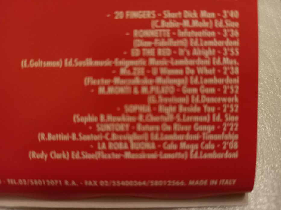 Dwie kasety magnetofonowe (MC) Hit Mania Christmas 1994 Orginał Włochy