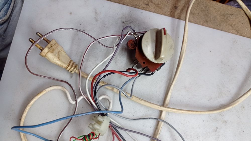 Motor completo com interruptor