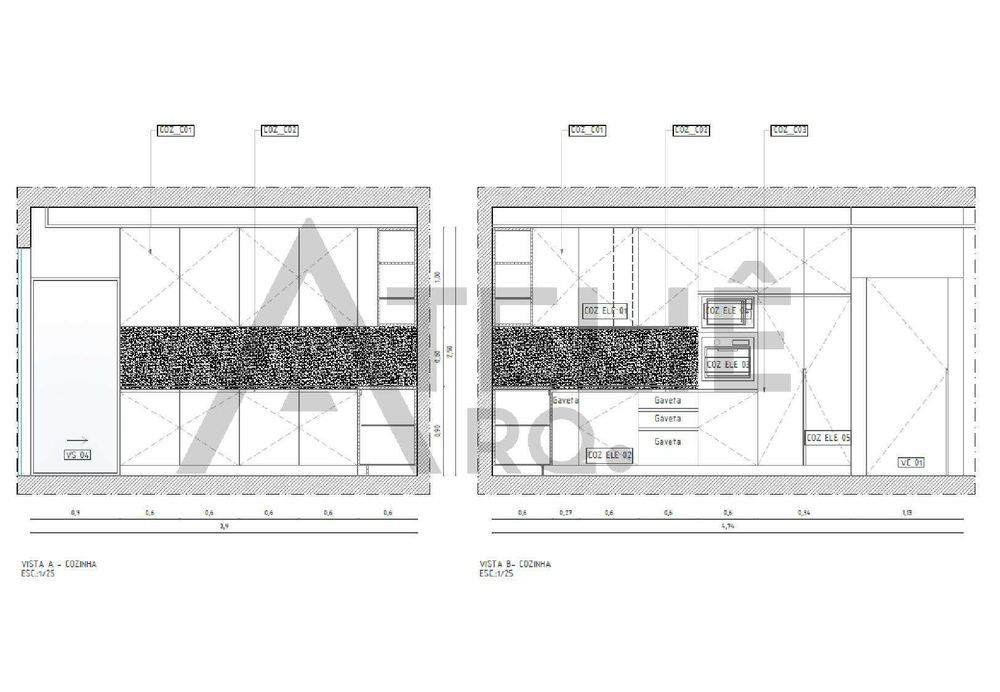 Projetos de Arquitetura / Arquitetura de interiores / Imagens 3D
