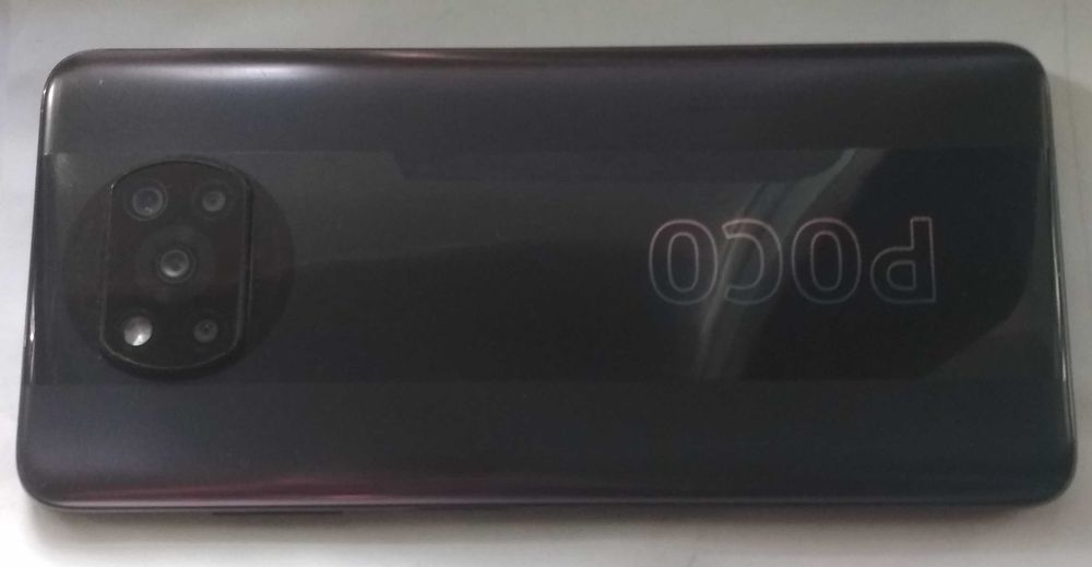 POCO X3 PRO, ( 6+2 GB ) / 128 GB Phantom Black + Чехол