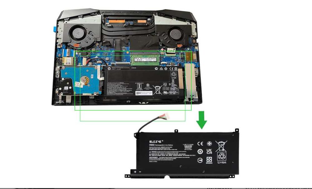 Zamiennik Baterii Do Laptopa HP Pavilion Gaming 15-dk0 15-dk1 15-dk2
