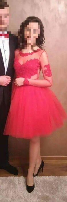 Sukienka tiulowa dwuczęściowa