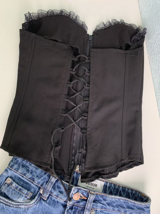 Корсет топ на шнурівці