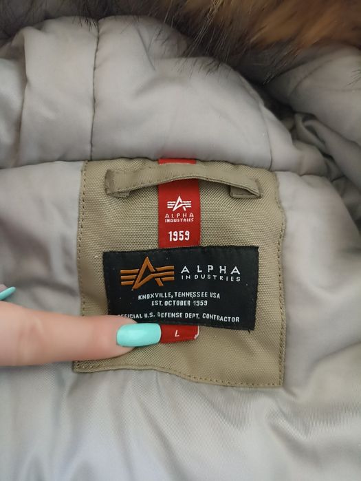 Kurtka Alpha industries parka Usa Rak Arctic Explorer rozmiar L
