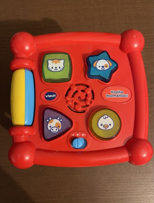 Vtech kostka rozmaitości zabawka niemowlęca edukacyjna interaktywna