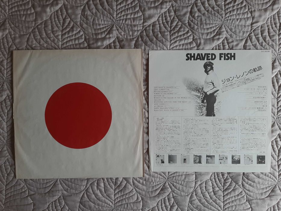 John Lennon/Plastic Ono Band - Shaved Fish - Japão - Vinil LP