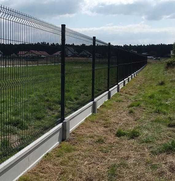 Tanio Ogrodzenia panelowe 3D Kompleksowo Wycena Transport Montaż