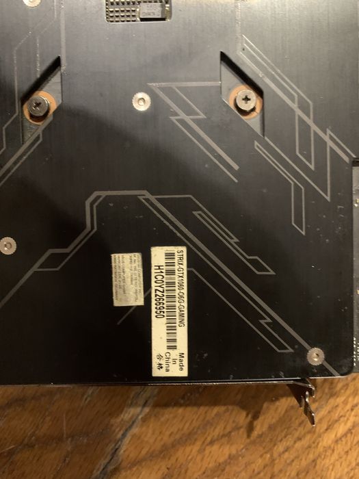Placa grafica gtx  asus rog strix 1060 6gb