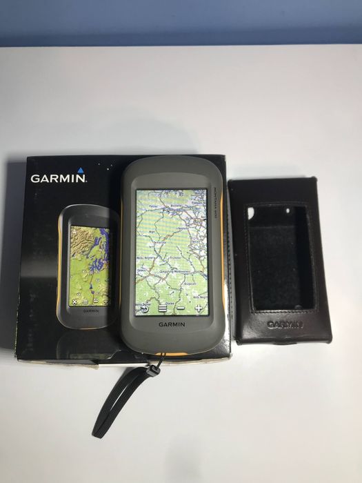 Навігатор Garmin montana 600,карти України,Румунії,Молдови з чохлом