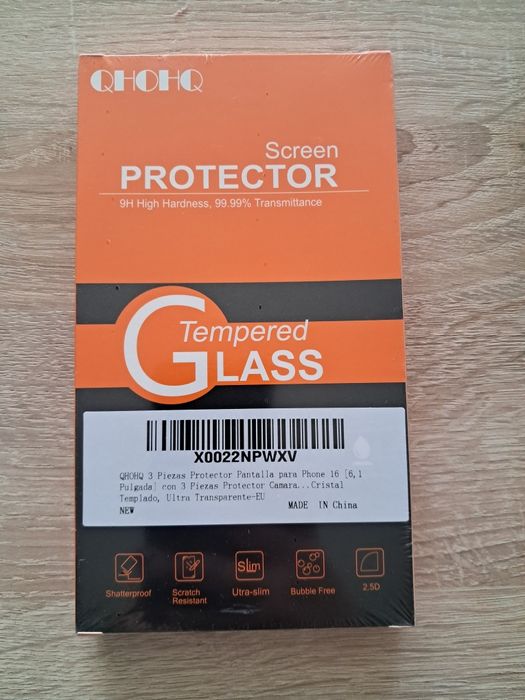 Szkło hartowanie iPhone 16