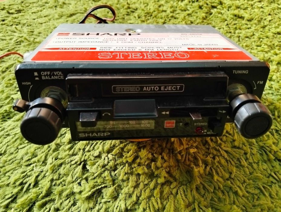 Autoradio antigo Sharp