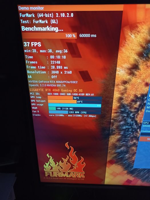 Rtx 4060 Gigabyte OC на гарантии