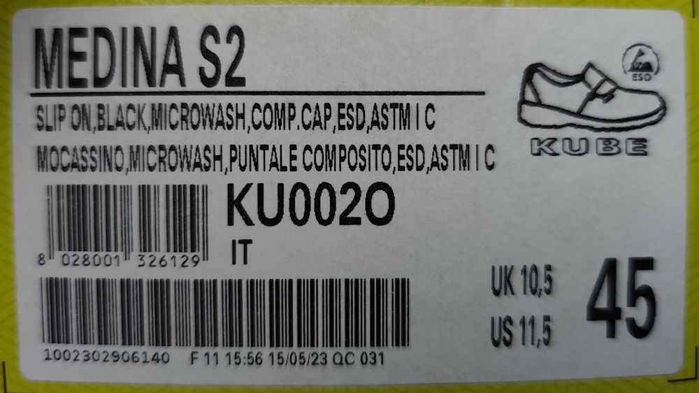 Buty robocze GIASCO Medina 45 S2 ESD
