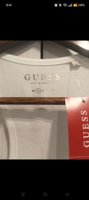 Guess bokserka damska biała rozm S