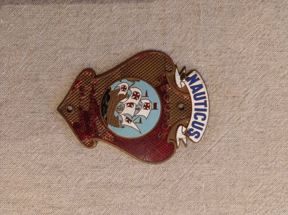 Placa de seguro Nauticus - Lourenço Marques