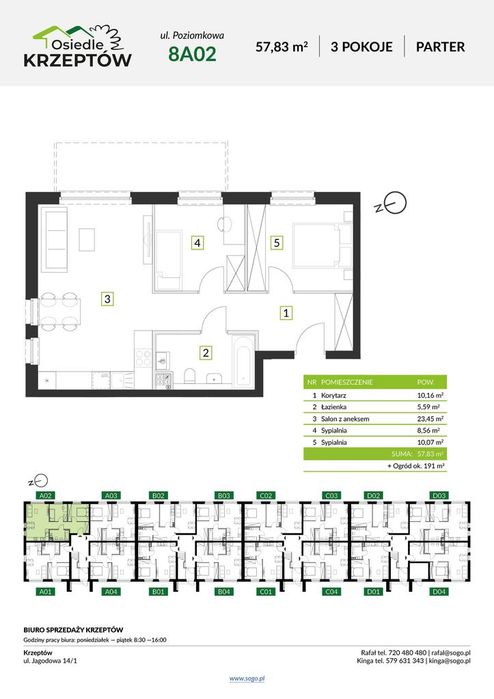 Kameralne z ogrodem aż 191 m² -przy lesie, blisko szkoły i przedszkola