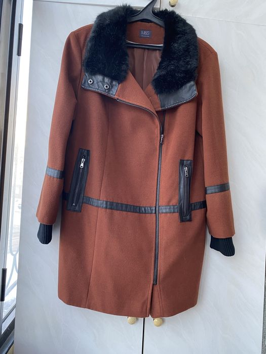 Пальто демі жіноче бв, зимове, в новому стані на молніі 46-48 р