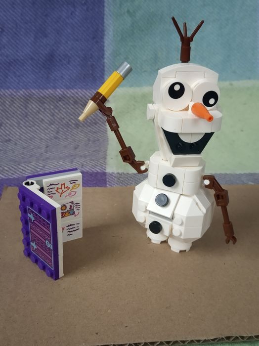 Олаф лего Lari конструктор