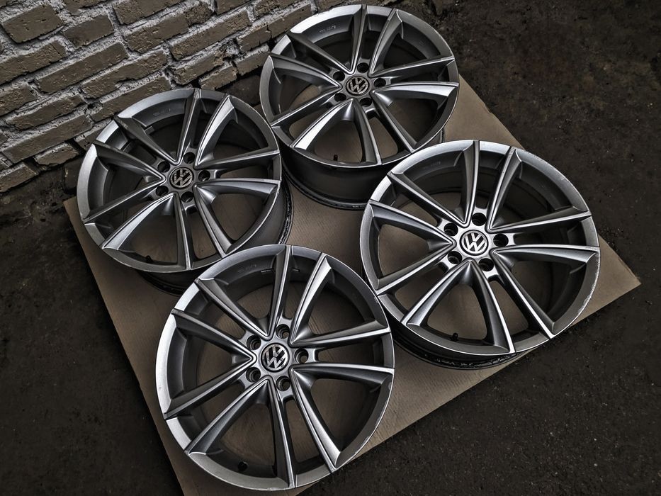 R18 5x112 | Original | Germany | Volkswagen/Audi/Skoda/Seat/Cupra.. | VAG | Рідна фарба, ідеальний технічний стан, без дефектів | Преміум диски | 4шт