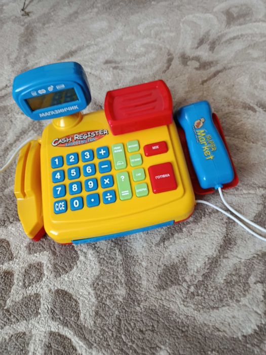 Касса детская игрушка