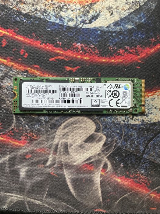Dysk SSD 256Gb na NVMe zamienie albo sprzedam