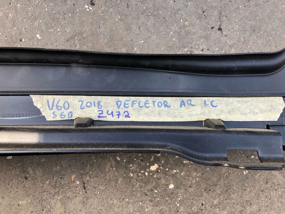 VOLVO V60 II S60 DEFLETOR DO AR INTERCOOLER - Z472