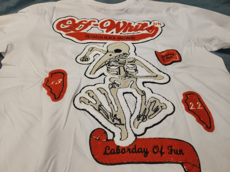 T-shirt Off-white roz. L