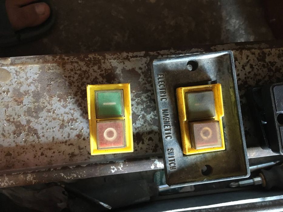 Кнопки запуска на бетонномешалки!