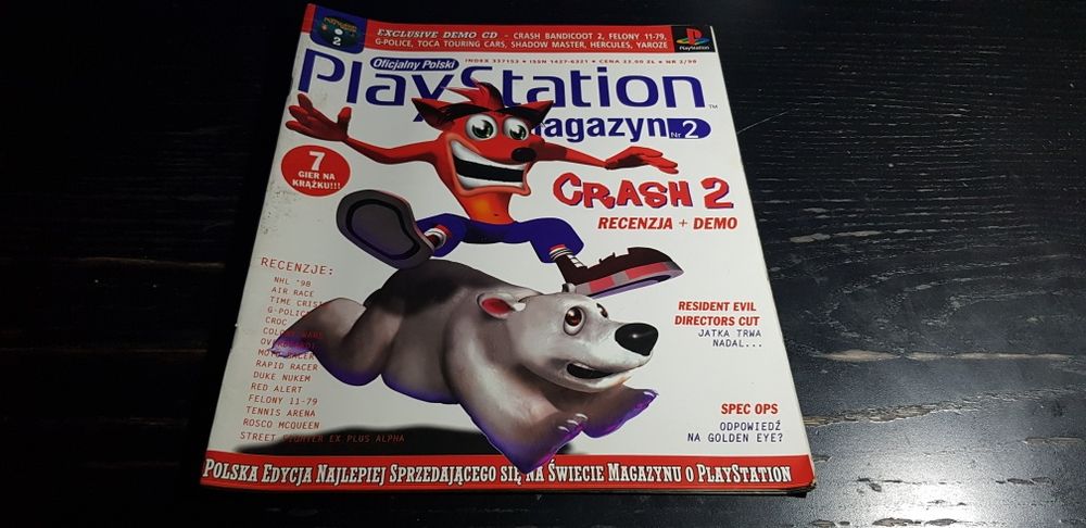 Czasopismo PlayStation Magazyn numer 02/98
