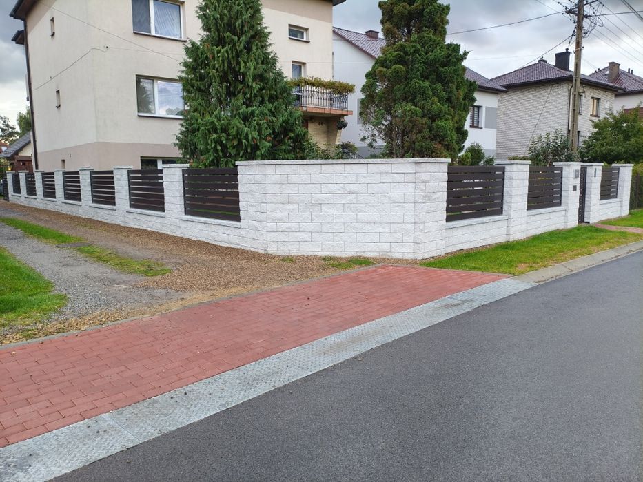 Montaż ogrodzeń z paneli pustaków