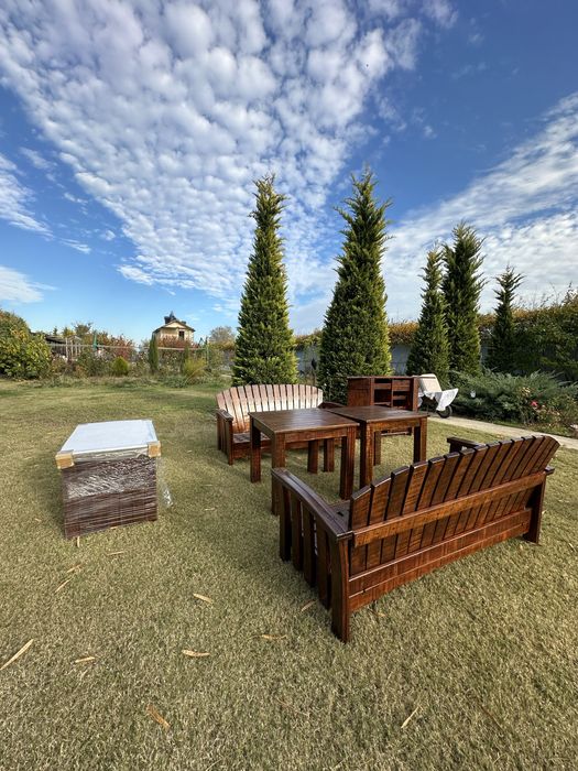 Мебель садовая пр-во Айдахо, Малазия. Матер- тропическ дерево мембату