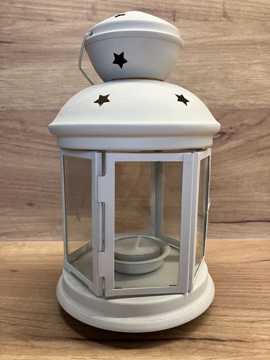 Ikea Rotera Latarenka Biały 301.229.86 (lampion)