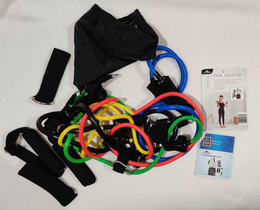 Gumy fitness band set nowy zestaw do ćwiczeń