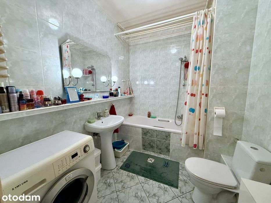 Przestronne 2 pokoje (54m²) przy Metrze Kabaty | Salon 21m² | Rok 1996