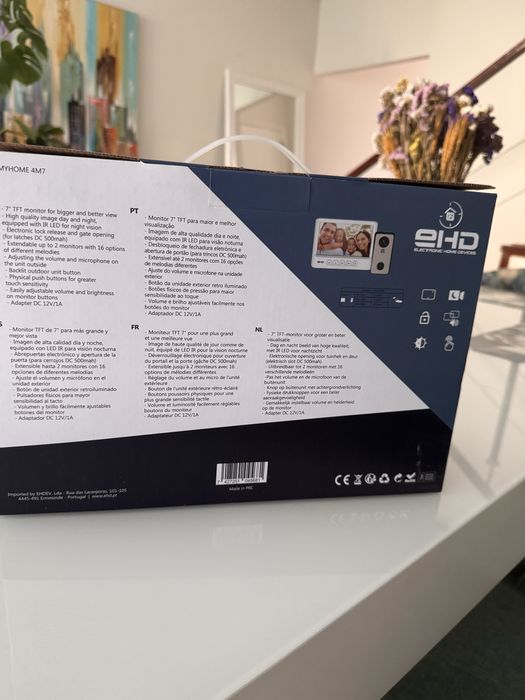 Kit Videoporteiro 7″ Myhome4m7 EHD