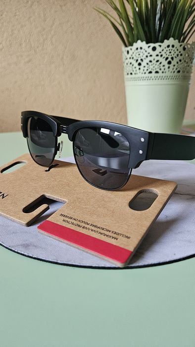 Next modne męskie okulary przecwisłoneczne imitacja wayfarer.