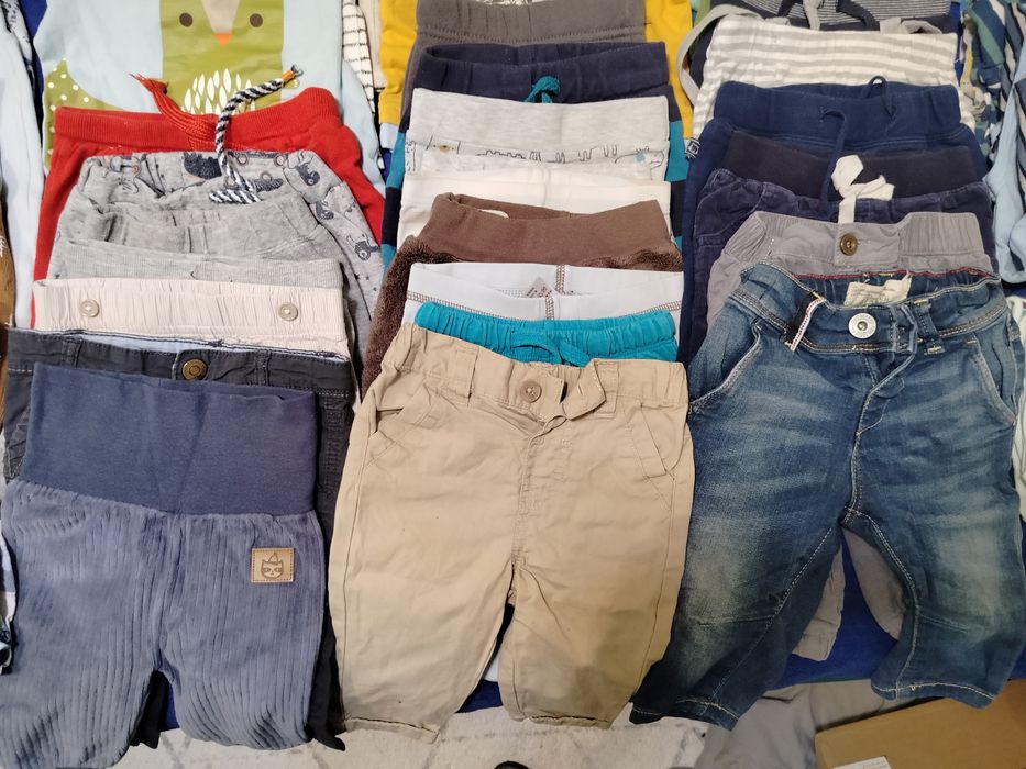 OKAZJA! Paka ponad 62 ubrań 62/68