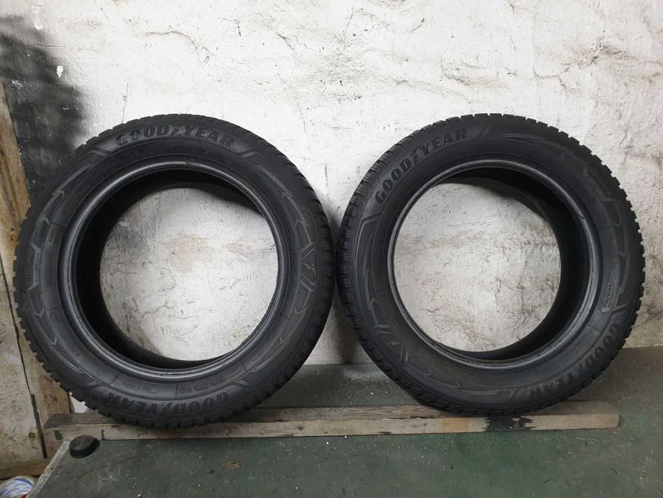 Dwie Opony zimowe 205/60R16 6,4mm Goodyear UltraGrip 9+ 2022r